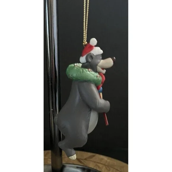 Disney Character Porcelain Treasures Grolier Baloo Jungle Book Hanging Ornament - Picture 6 of 12